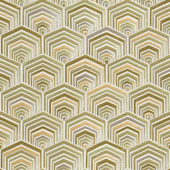 Non-woven wallpaper with a vinyl surface DE120046, geometric pattern, Wallstitch, Design ID