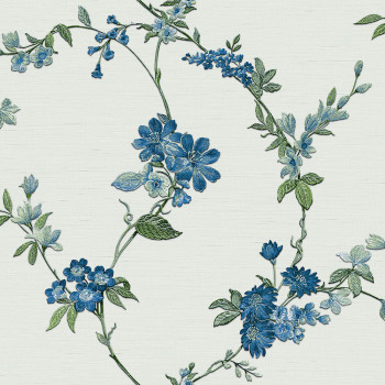 Luxury non-woven floral wallpaper FT221213, Fabric Touch, Design ID