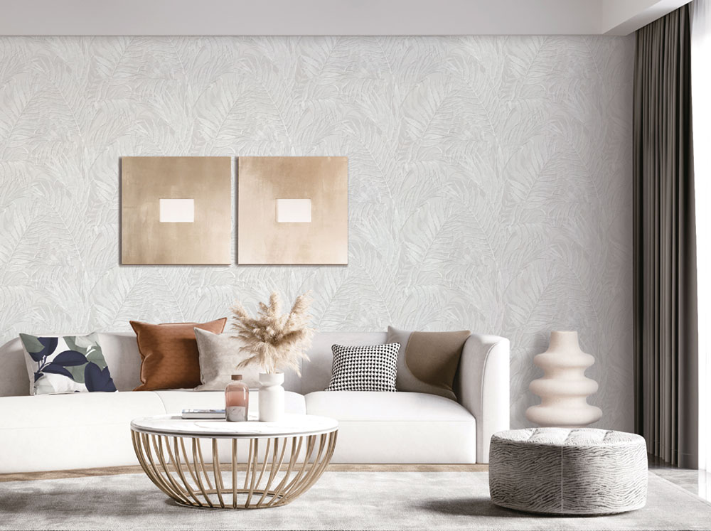 Luxury non-woven wallpaper for the living room