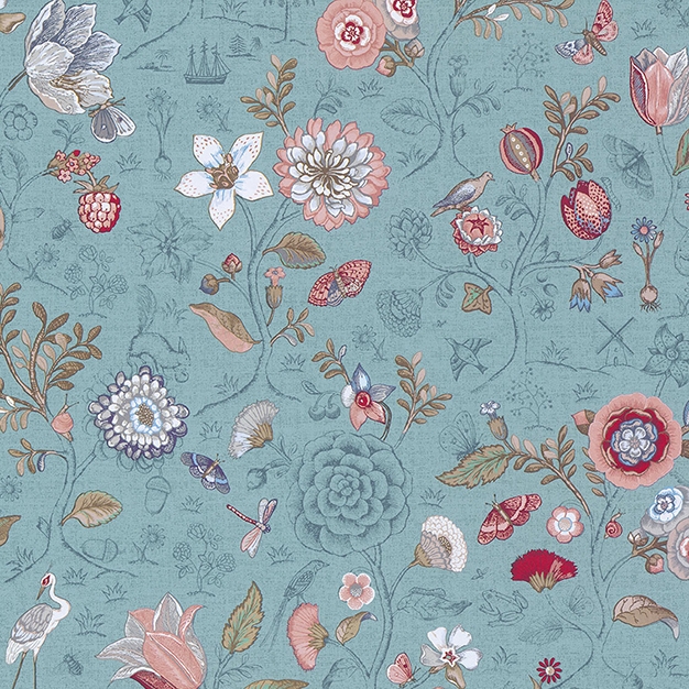 Romantic floral wallpaper 375003, Pip Studio 4, Eijffinger