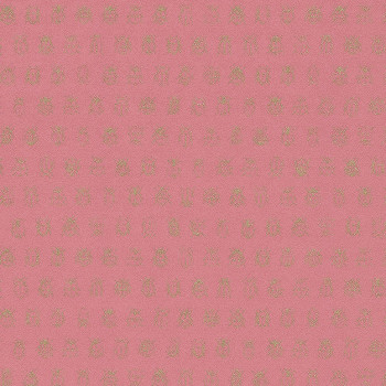 Pink wallpaper with golden bugs 375034, Pip Studio 4, Eijffinger