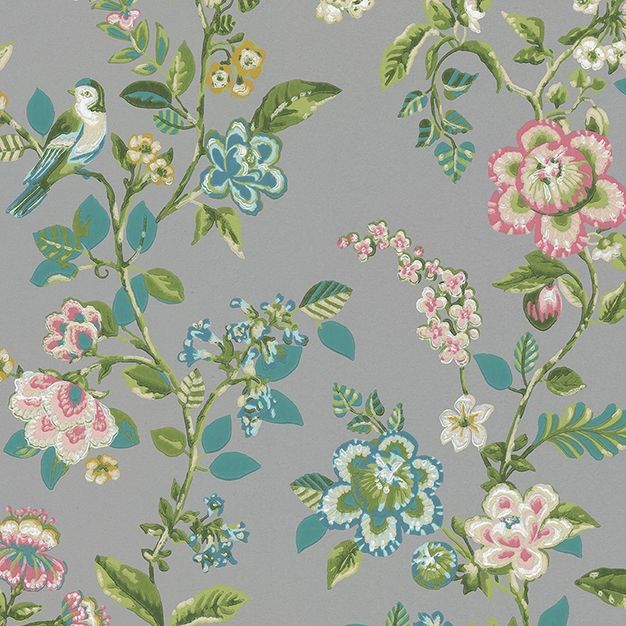 Wallpaper with birds and flowers 375065, Pip Studio 4, Eijffinger