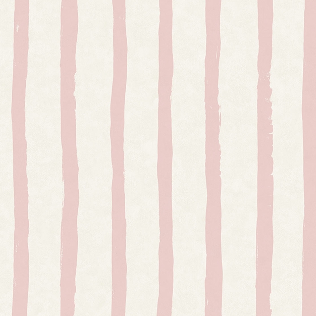 Striped wallpaper, pink stripe 364003, Wallpower Junior, Eijffinger