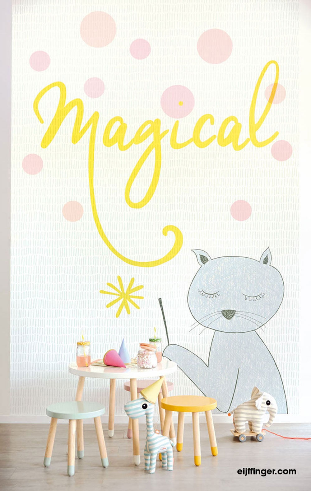 Non-woven wall mural Cat 364189, Wallpower Junior, Eijffinger