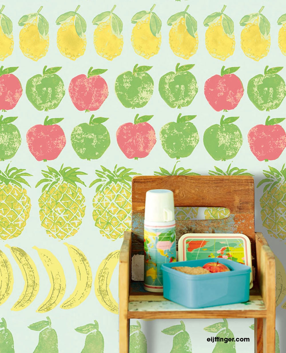 Non-woven wall mural Fruit 364192, Wallpower Junior, Eijffinger