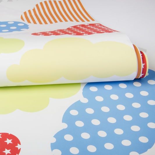 SALE Children's wallpaper with clouds 100113, Kids & Home 5, Graham & Brown