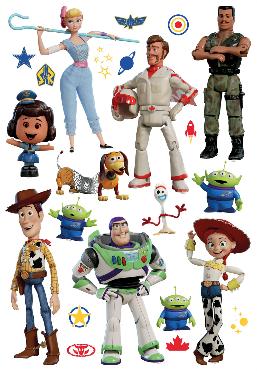 Children's wall sticker DK 1737, Disney, Toy Story, AG Design