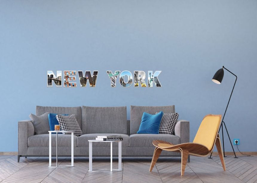 Self-adhesive wall decoration SM 3431, New York, AG Design