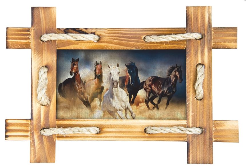 Self-adhesive wall decoration SM 3432, Horses, AG Design