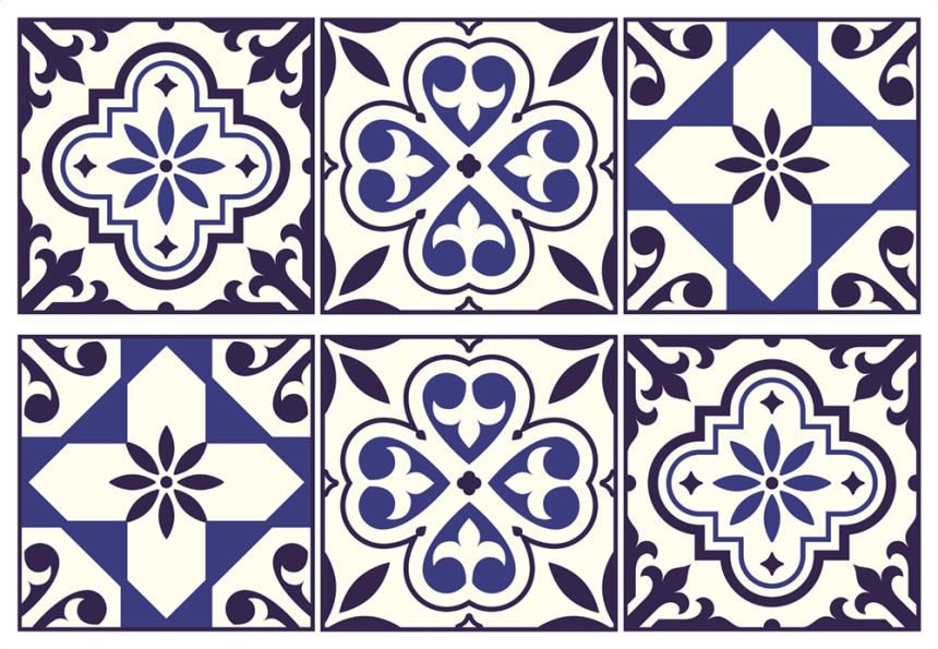 Self-adhesive wall decoration SM 3448, Mosaic, tiling, AG Design