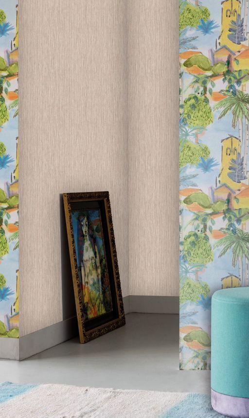 Nature non-woven wallpaper with vinyl BR24005, Breeze, Shades of Colour, Decoprint