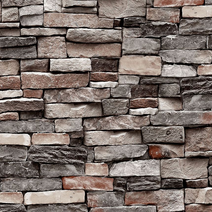 Washable stone wallpaper, stone wall imitation, 555191, Old Friends 3, Vavex 2025
