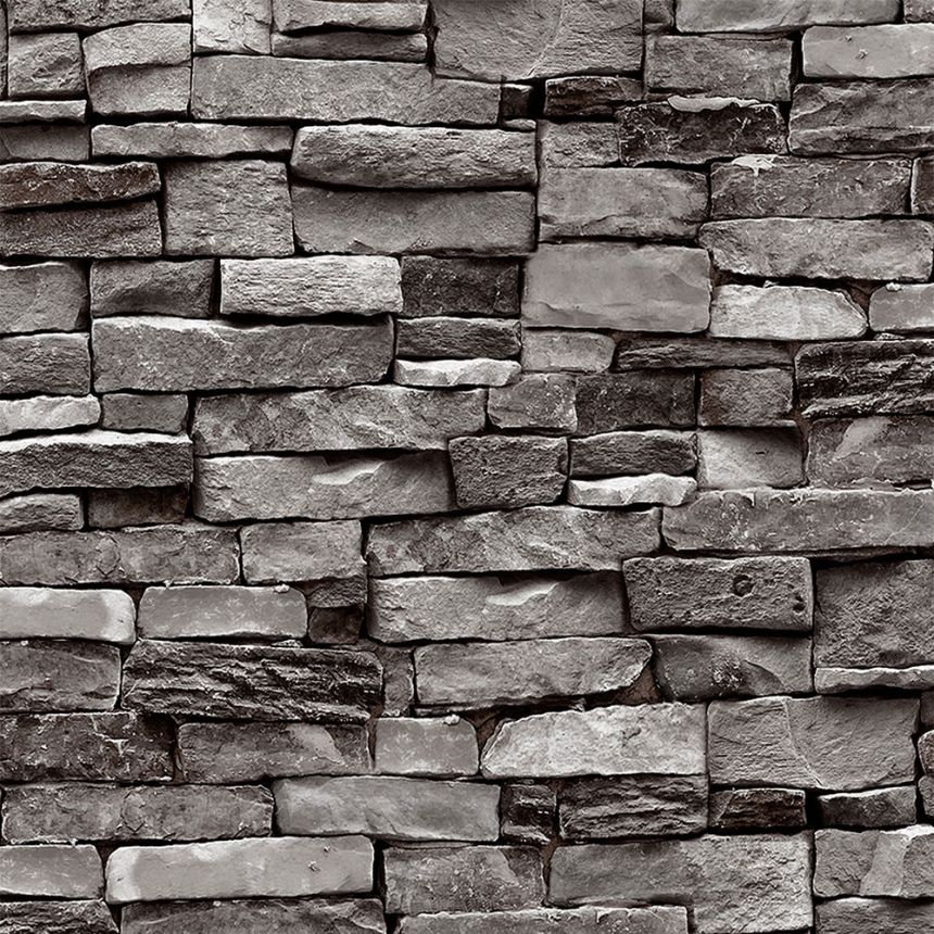 Washable stone wallpaper, stone wall imitation, 555193, Old Friends 3, Vavex 2025