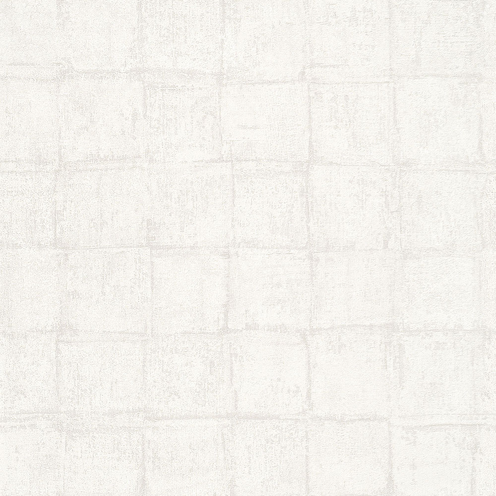 Luxury cream wallpaper, pattern cubes 30416, Botanica, Marburg