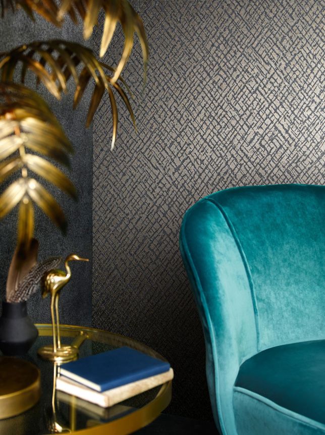 Gray and silver luxury wallpaper 33720, Papis Loveday, Marburg