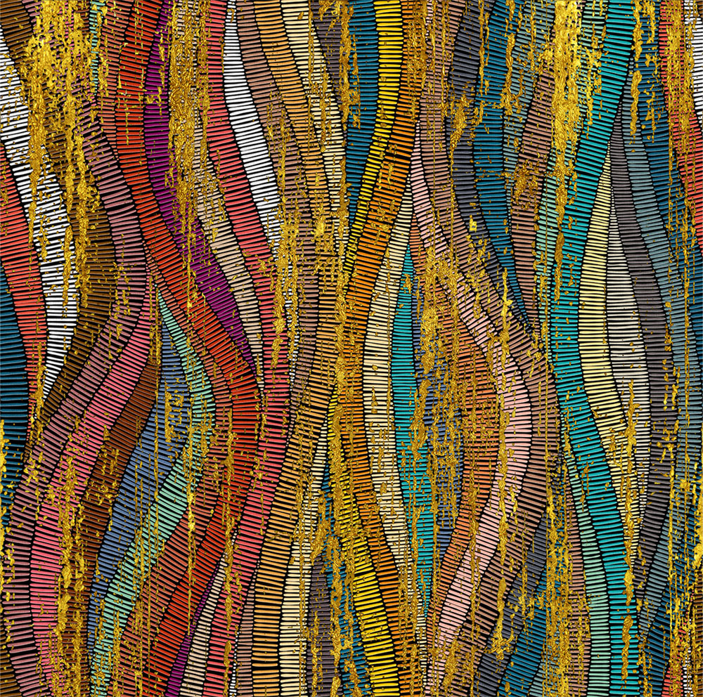 Colorful photo wall mural 33797, Papis Loveday, Marburg