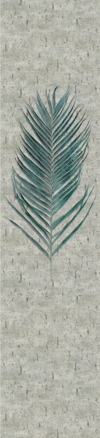 Non-woven wall mural, palm leaves 33273, 0,7 x 3,3m, Natural Opulence, Marburg