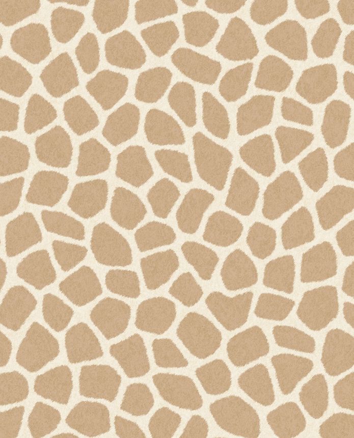 Brown wallpaper, imitation giraffe skin 323033, Explore, Eijffinger