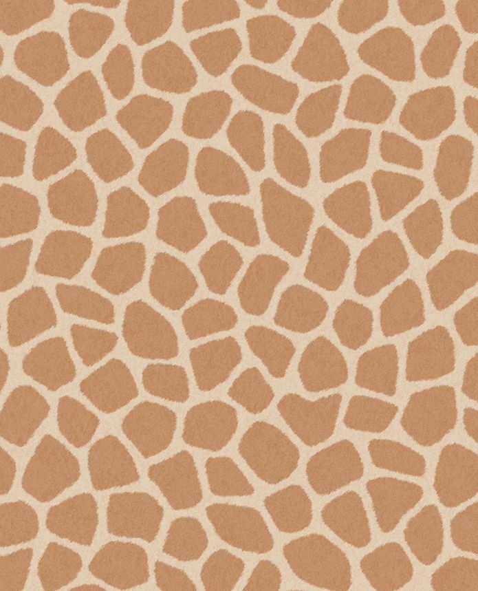 Ocher wallpaper, imitation giraffe skin 323034, Explore, Eijffinger