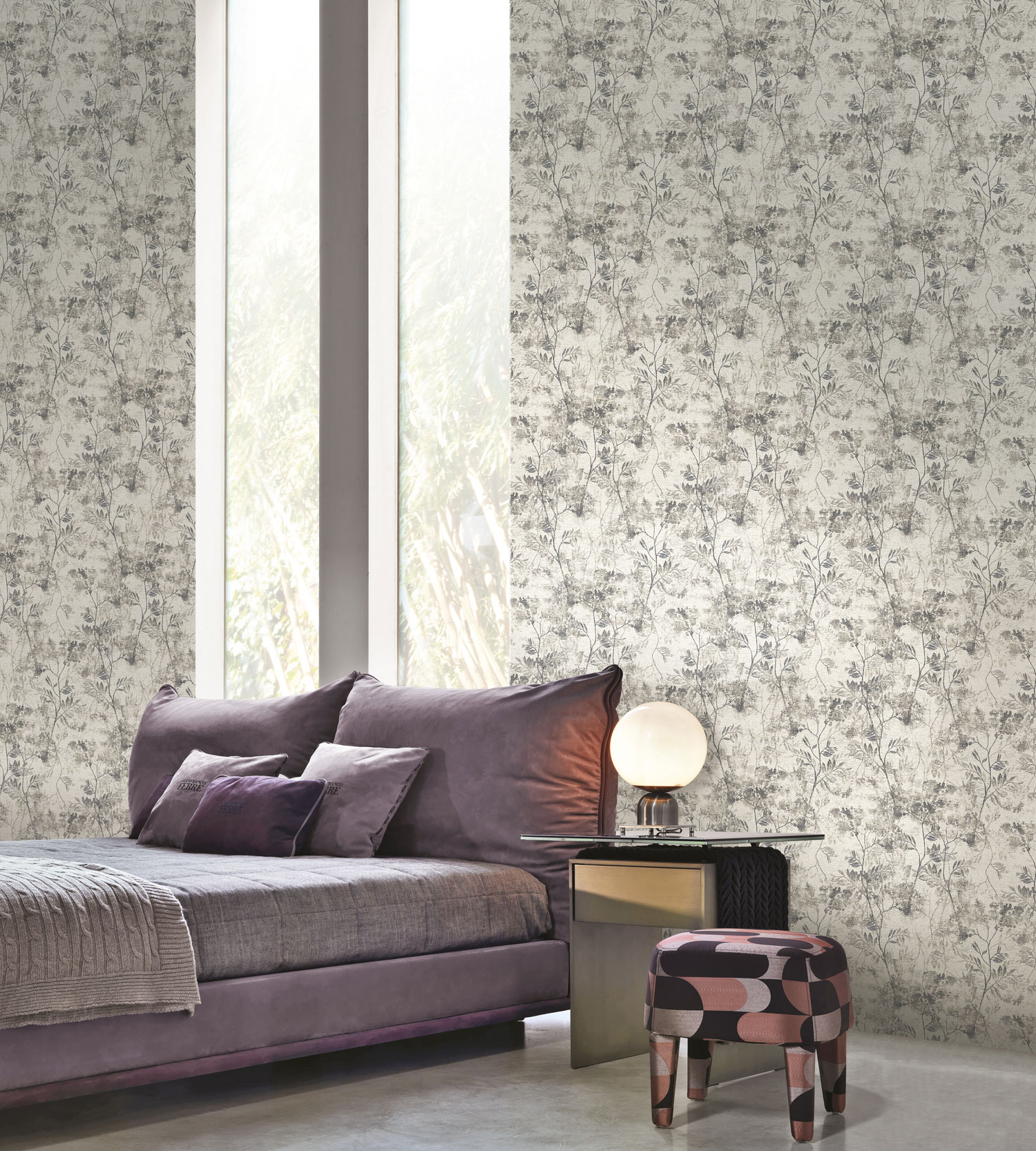Luxury gold-cream non-woven wallpaper, GF62009, Gianfranco Ferre´Home N.3, Emiliana Parati