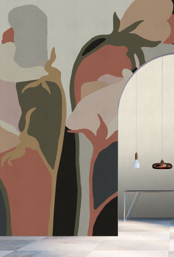 Non-woven mural wallpaper OND22122, 300 x 300 cm, Dillenia, Onirique, Decoprint