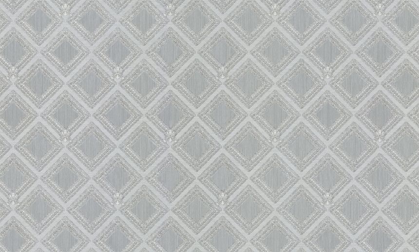 Luxury gold-silver geometric non-woven wallpaper, GF62064, Gianfranco Ferre´Home N.3, Emiliana Parati