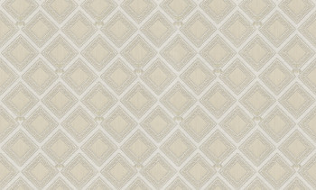 Luxury white-gold geometric non-woven wallpaper, GF62067, Gianfranco Ferre´Home N.3, Emiliana Parati