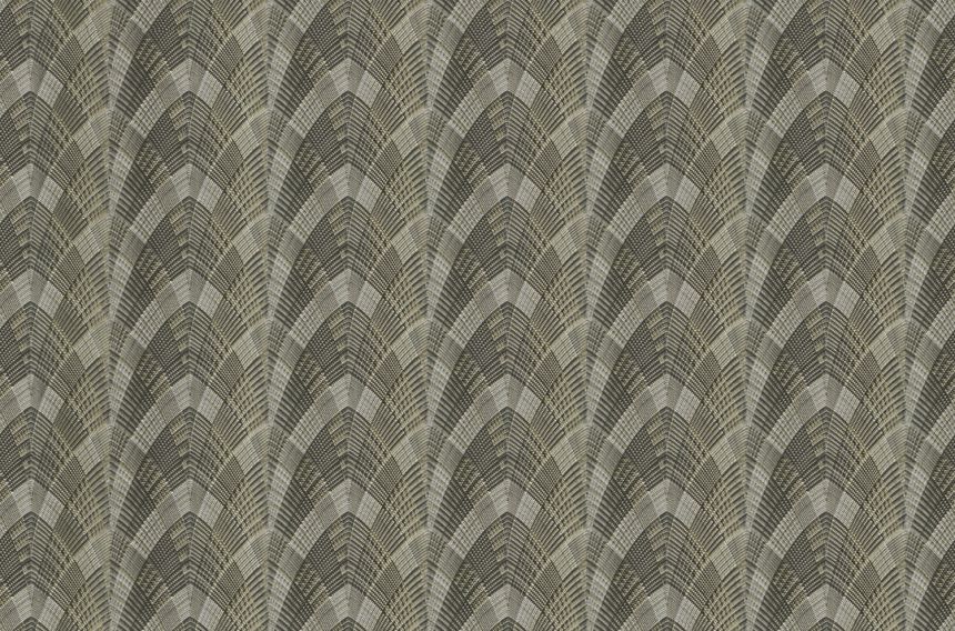 Luxury brown-silver geometric non-woven wallpaper, GF62099, Gianfranco Ferre´Home N.3, Emiliana Parati