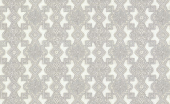 Luxury beige-silver non-woven wallpaper with ornaments, 86012, Valentin Yudashkin 5, Emiliana Parati