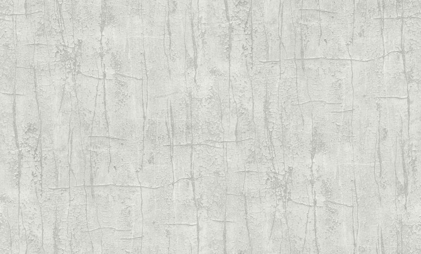 Luxury silver non-woven wallpaper, imitation of cracked plaster, 86044, Valentin Yudashkin 5, Emiliana Parati
