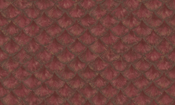 Luxury burgundy-gold wallpaper with geometric pattern, 86094, Valentin Yudashkin 5, Emiliana Parati