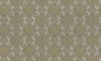 Luxury brown-gold non-woven wallpaper with ornaments, 86014, Valentin Yudashkin 5, Emiliana Parati
