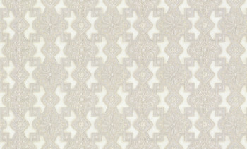 Luxury beige-silver non-woven wallpaper with ornaments, 86016, Valentin Yudashkin 5, Emiliana Parati