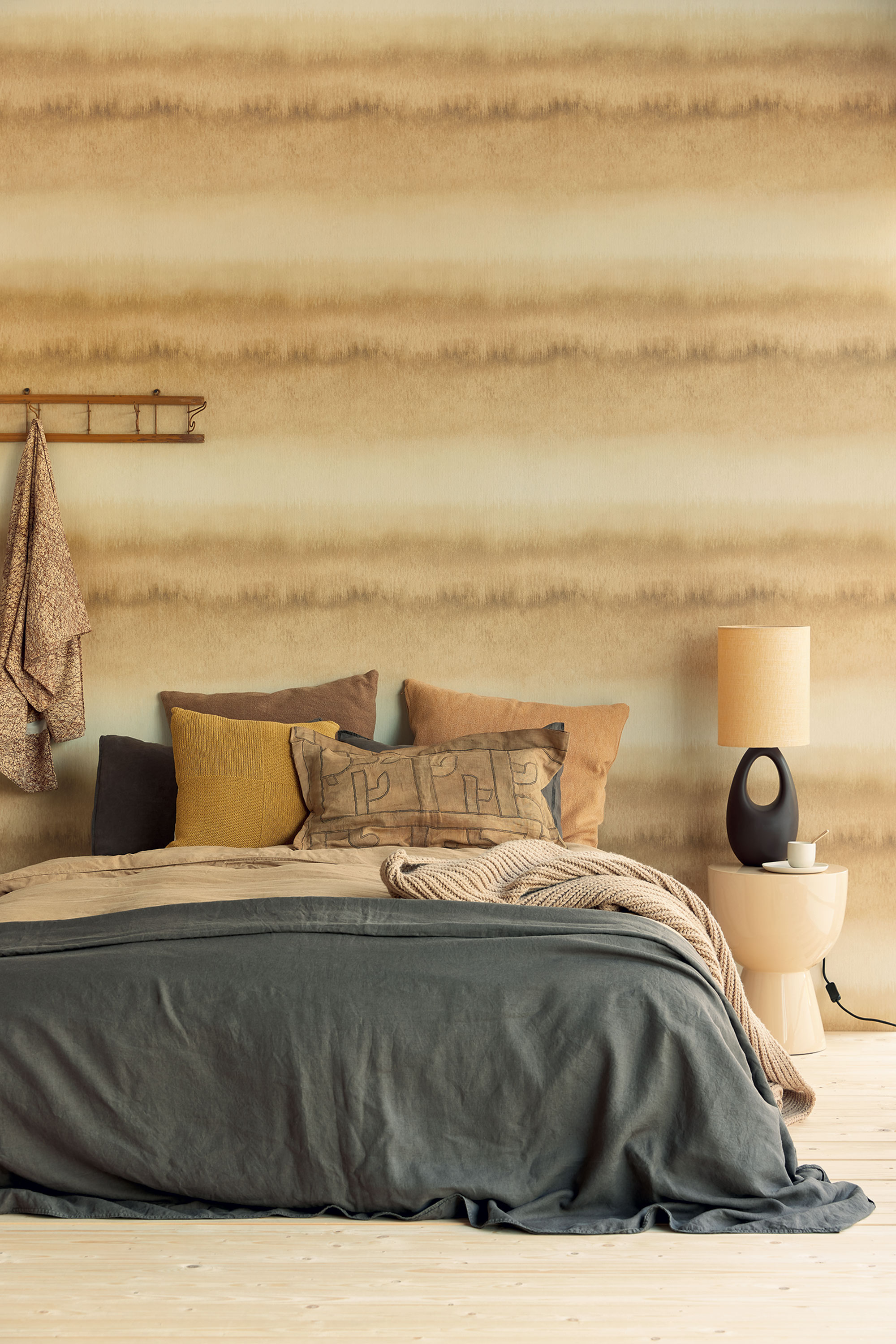 Blue striped wallpaper, 324024, Embrace, Eijffinger