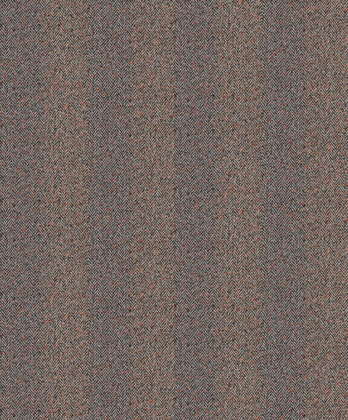 Non-woven wallpaper, imitation tweed striped fabric, ILA607, Aquila, Khroma by Masureel