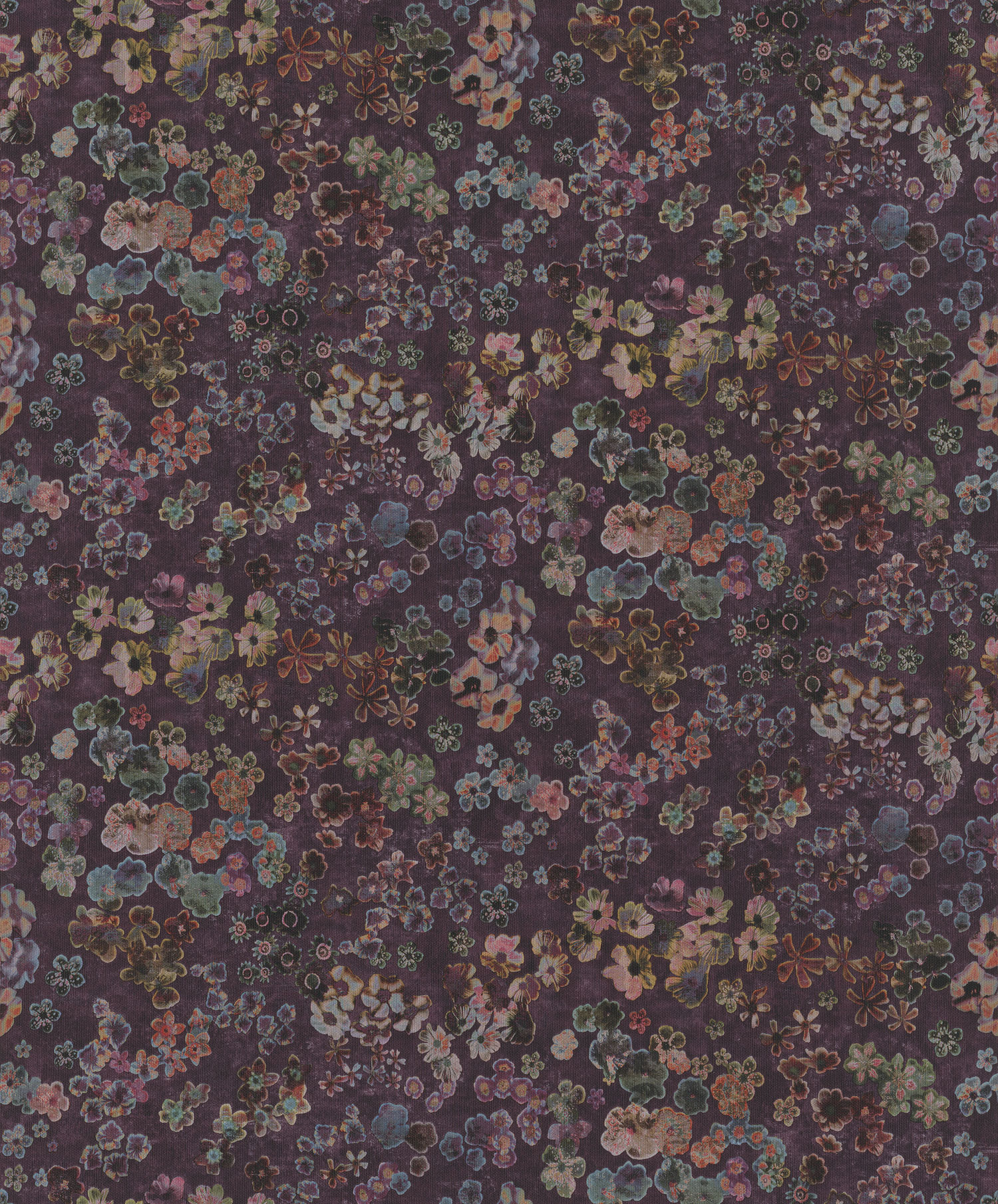 Purple floral wallpaper, 221300, Botanical, BN Walls