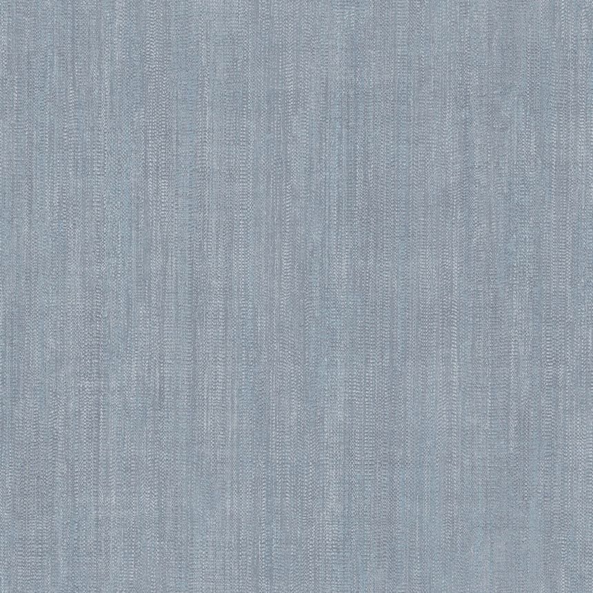 Non-woven wallpaper, blue, fabric imitation,  AL26207, Allure, Shades of Colour, Decoprint