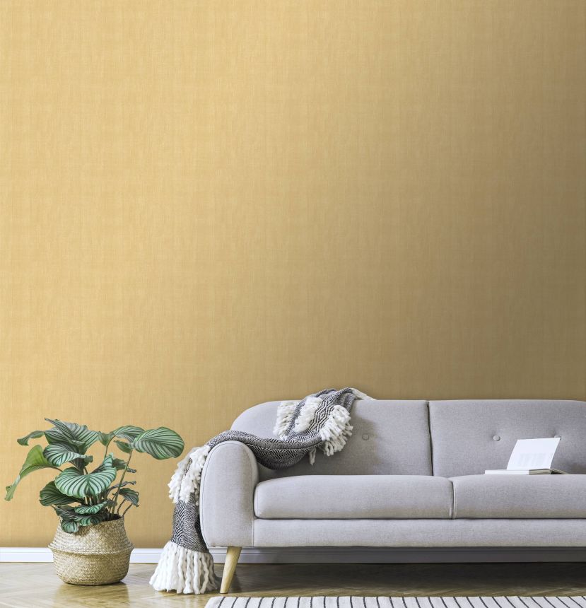 Non-woven wallpaper, blue, fabric imitation,  AL26207, Allure, Shades of Colour, Decoprint