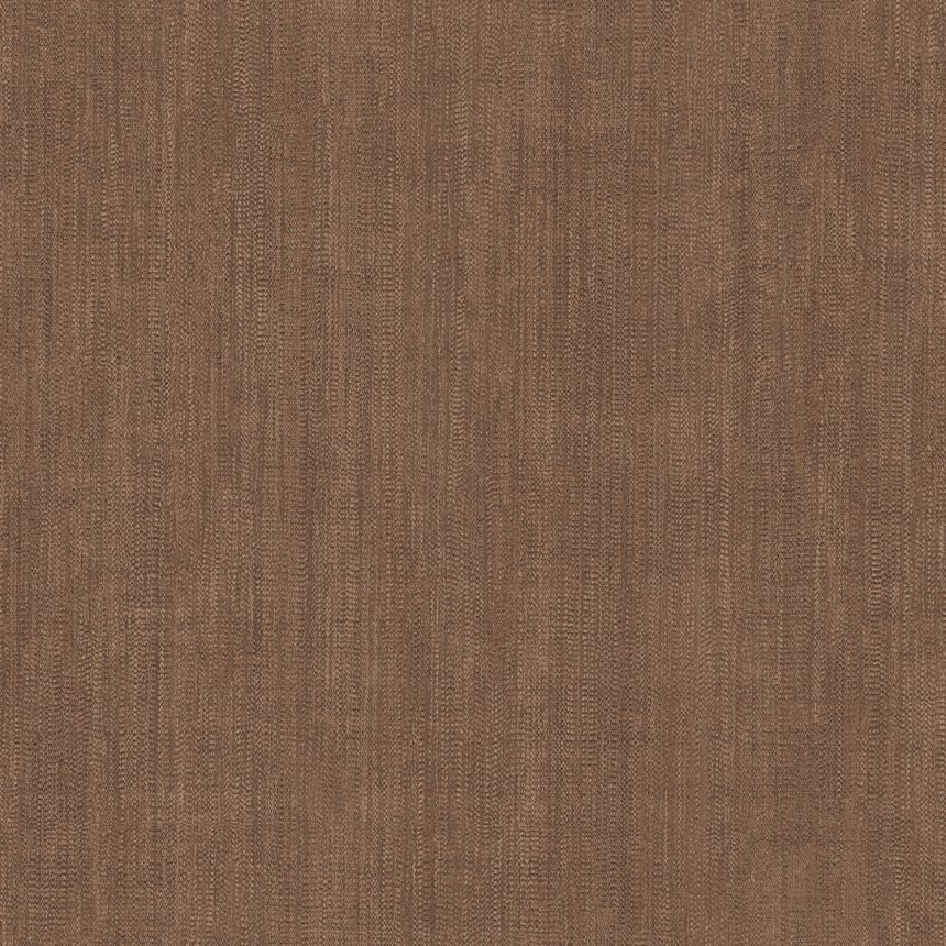 Non-woven wallpaper, brown, fabric imitation,  AL26212, Allure, Shades of Colour, Decoprint