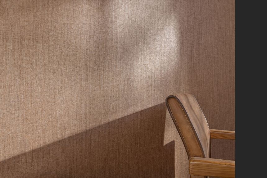 Non-woven wallpaper,  brown, BA26002,  Brazil, Shades of Colour, Decoprint