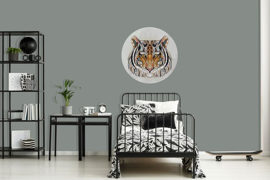 Pre-pasted non-woven wallpaper, Tiger decoration, PLC018, Platinum Shapes, Decoprint