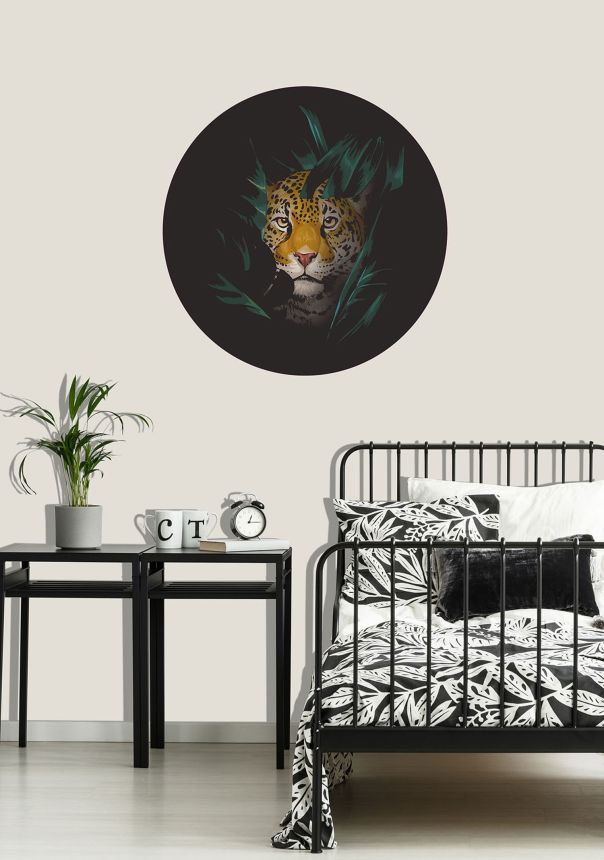 Pre-pasted non-woven wallpaper, Leopard decoration, PLC052, Platinum Shapes, Decoprint