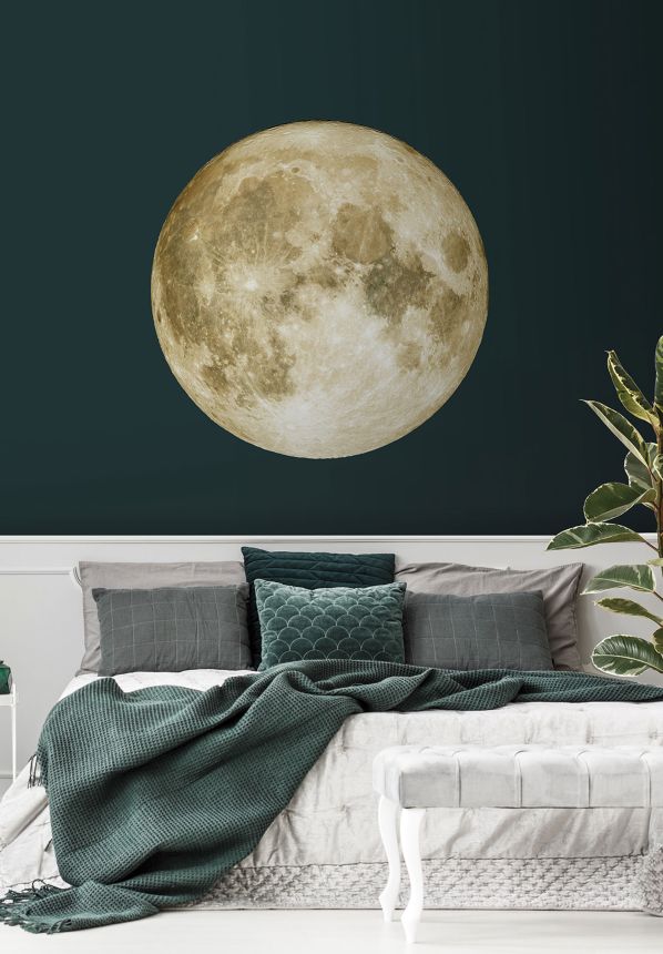 Pre-pasted non-woven wallpaper, decoration Moon, PLC059, Platinum Shapes, Decoprint