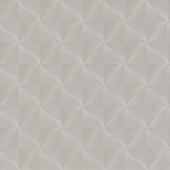 Gray geometric pattern wallpaper, CU3304, Cumaru, Grandeco