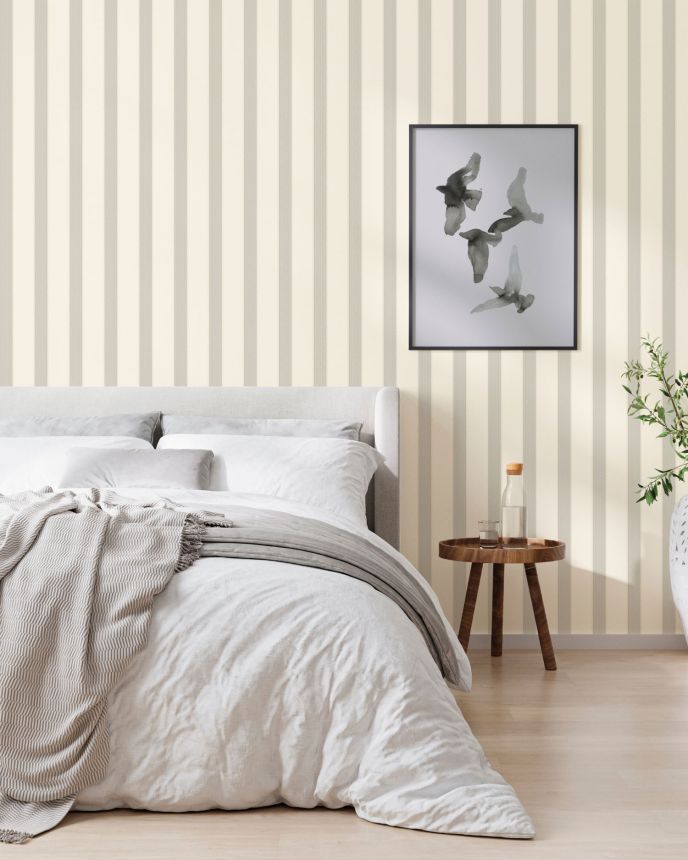 Luxury striped wallpaper, Z21740, Tradizione Italiana, Zambaiti Parati
