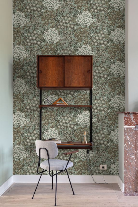 Beige floral wallpaper, A63001, Vavex 2025