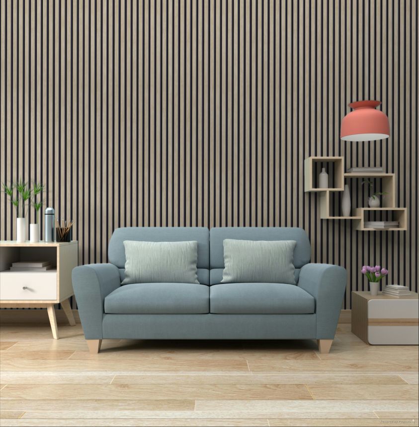 3d wood panel wallpaper, A63601, Ciara, Grandeco