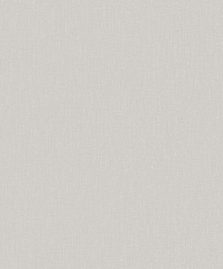 Gray-silver wallpaper, fabric imitation, AT1009, Atmosphere, Grandeco