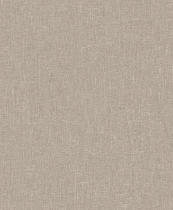 Light brown wallpaper, fabric imitation, AT1013, Atmosphere, Grandeco
