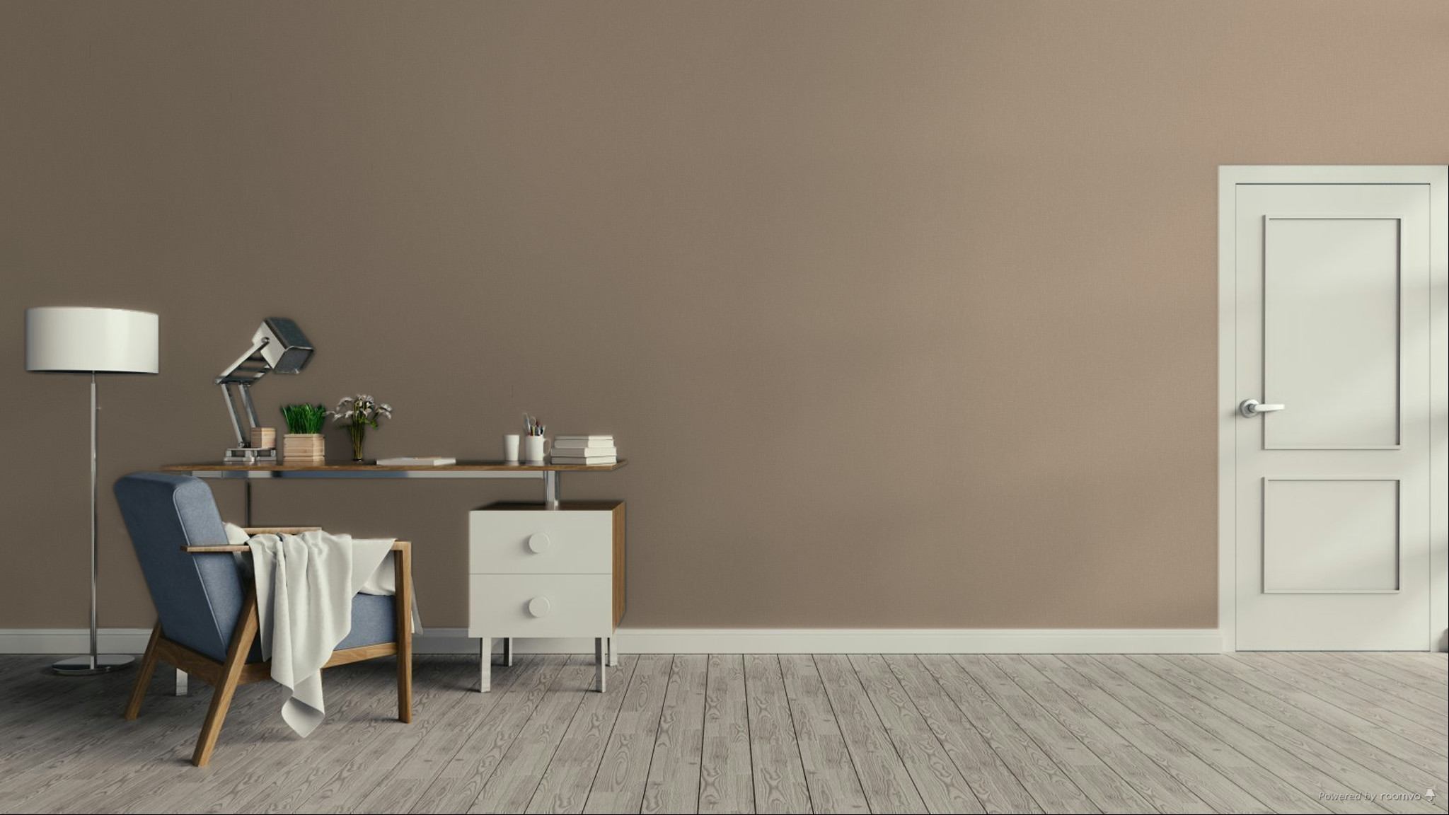 Brown wallpaper, fabric imitation, AT1014, Atmosphere, Grandeco